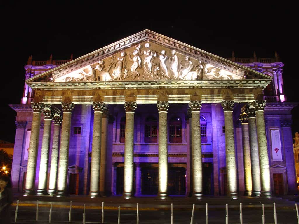 Teatro Degollado, Guadalajara Jalisco.